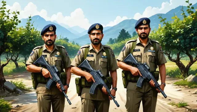 Shopian Police Arrest Three Men for Gambling Near Sugan Orchards