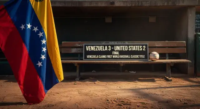 Venezuela defeats United States 3-2 to claim first World Baseball Classic title