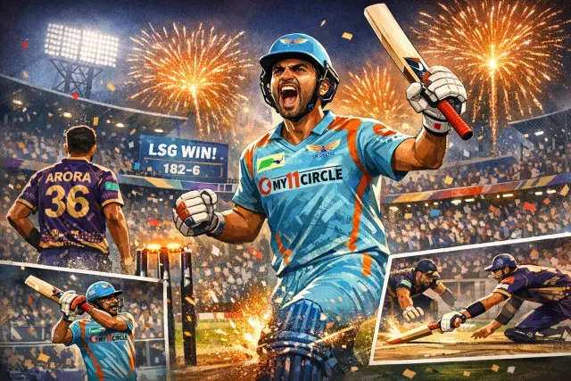 Mukul Choudhary Delivers a Defining Knock to Secure LSG Victory