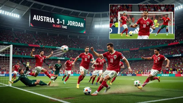 Austria Overcome Spirited Jordan to Claim Winning World Cup Start